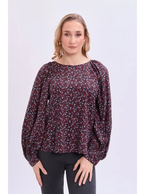 Marks & Spencer Bluzka w kolorze czarnym ze wzorem rozmiar: 40