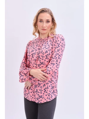 Marks & Spencer Bluzka w kolorze jasnoróżowo-granatowym rozmiar: 34