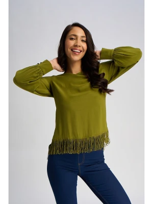 Marks & Spencer Bluzka w kolorze oliwkowym rozmiar: 47