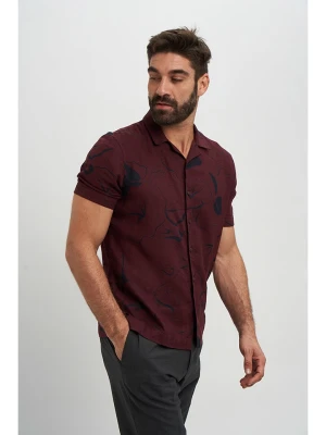 Marks & Spencer Koszula w kolorze bordowo-granatowym rozmiar: XL