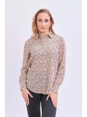 Marks & Spencer Koszula w kolorze jasnobrązowo-czarnym rozmiar: 44
