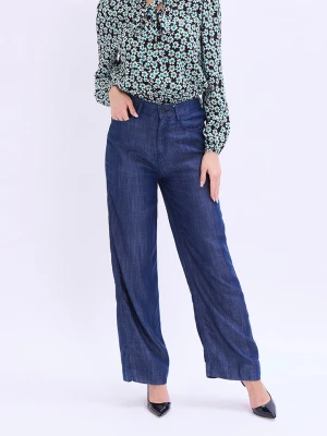 Marks & Spencer Spodnie w kolorze granatowym rozmiar: 34