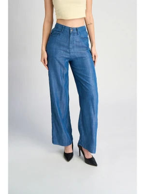 Marks & Spencer Spodnie w kolorze niebieskim rozmiar: 34