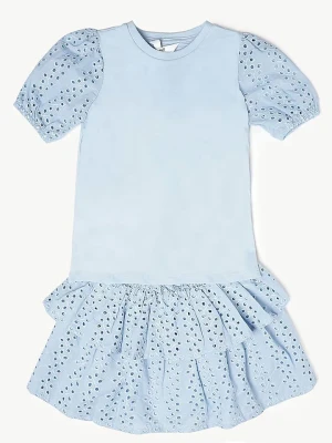 Marks & Spencer Sukienka w kolorze błękitnym rozmiar: 104/110