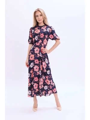 Marks & Spencer Sukienka w kolorze granatowo-różowym rozmiar: 38