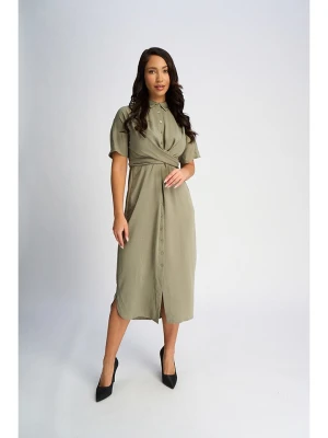 Marks & Spencer Sukienka w kolorze khaki rozmiar: 44
