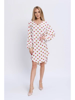 Marks & Spencer Sukienka w kolorze kremowo-różowym rozmiar: 38