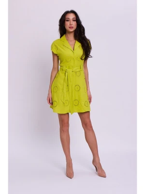 Marks & Spencer Sukienka w kolorze limonkowym rozmiar: 40