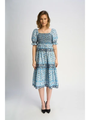 Marks & Spencer Sukienka w kolorze niebiesko-białym rozmiar: 36