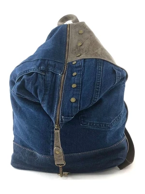 Marlon Plecak "Alvaro" w kolorze granatowo-szarym - 34 x 41 x 13,5 cm rozmiar: onesize