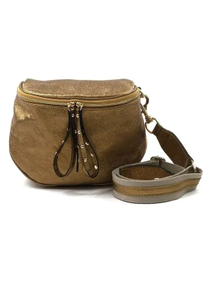 Marlon Skórzana saszetka w kolorze jasnobrązowym - 24 x 19 x 16 cm rozmiar: onesize