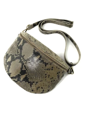 Marlon Skórzana saszetka w kolorze szarobrązowym - 25 x 19 x 7 cm rozmiar: onesize