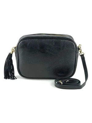 Marlon Skórzana torebka "Novo" w kolorze czarnym - 24 x 18 x 8 cm rozmiar: onesize