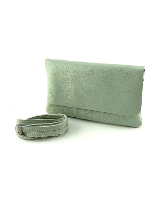 Marlon Skórzana torebka w kolorze miętowym - 25 x 15 x 1 cm rozmiar: onesize