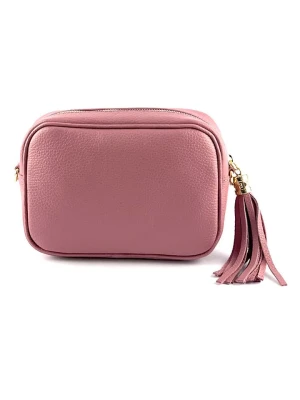 Marlon Skórzana torebka w kolorze szaroróżowym - 20 x 14 x 7 cm rozmiar: onesize