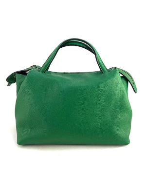 Marlon Skórzana torebka w kolorze zielonym - 35 x 30 x 22 cm rozmiar: onesize
