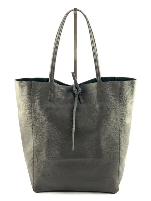 Marlon Skórzany shopper bag w kolorze antracytowym - 37 x 40 x 12 cm rozmiar: onesize