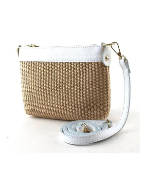 Marlon Torebka w kolorze beżowo-białym - 22 x 16 x 3 cm rozmiar: onesize