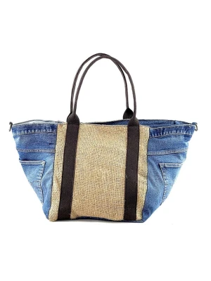 Marlon Torebka w kolorze czarno-niebieskim - 58 x 32 x 28 cm rozmiar: onesize