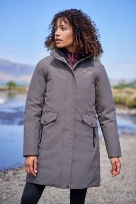 Marlow Extreme damska kurtka puchowa Parka - Grey Mountain Warehouse