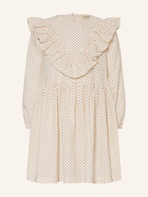 Marmar Sukienka Dalijana Z Falbankami weiss