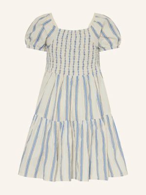 Marmar Sukienka Dyman Z Falbankami weiss