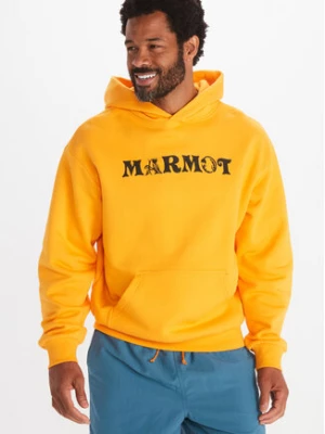 Marmot Bluza Earth Day Heavyweight Hoody M14124 Pomarańczowy Regular Fit