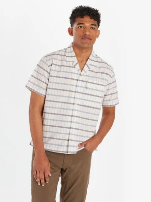 Marmot Koszula funkcyjna "Muir Camp Novelty" w kolorze kremowo-fioletowym rozmiar: M