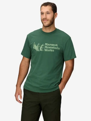 Marmot Koszulka w kolorze zielonym rozmiar: M