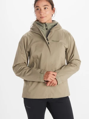 Marmot Kurtka funkcyjna "Precip Eco Pro" w kolorze beżowym rozmiar: M