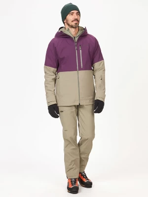 Marmot Kurtka narciarska "Refuge Pro" w kolorze fioletowo-beżowym rozmiar: L