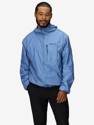 Marmot Kurtka przeciwdeszczowa "Superalloy" w kolorze niebieskim rozmiar: L