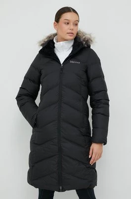 Marmot kurtka puchowa Montreaux damska kolor czarny zimowa