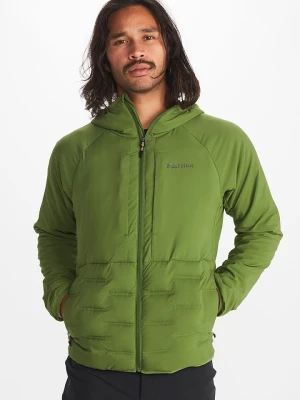 Marmot Kurtka puchowa "WarmCube" w kolorze zielonym rozmiar: S