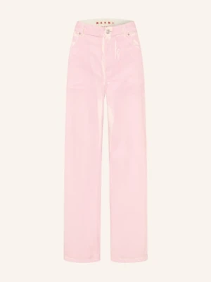 Marni Dżinsy Z Szerokimi Nogawkami rosa