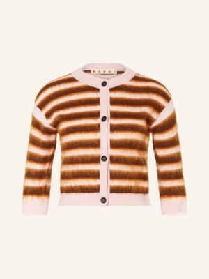 Marni Kardigan Z Rękawami 3/4 rosa