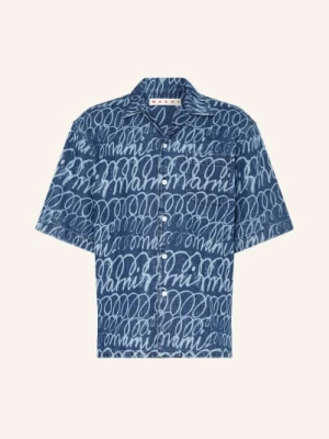 Marni Koszula Jeansowa Comfort Fit blau