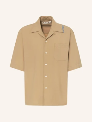 Marni Koszula Z Klapami Comfort Fit beige
