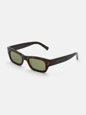 Marni okulary przeciwsłoneczne Haicli kolor brązowy EYMRN00087.003.6EK
