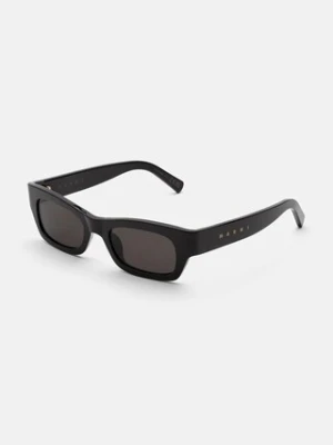 Marni okulary przeciwsłoneczne Haicli kolor czarny EYMRN00087.001.KEL