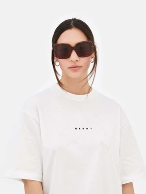 Marni okulary przeciwsłoneczne Jellyfish Lake Blonde