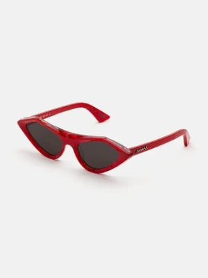 Marni okulary przeciwsłoneczne Tikbarri kolor czerwony EYMRN00100.002.LRE