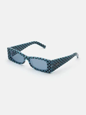 Marni okulary przeciwsłoneczne Zokoa kolor niebieski EYMRN00099.003.OAY