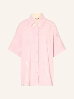 Marni Oversize'owa Koszula Jeansowa rosa