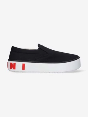 Marni sneakersy SNZU009603.P3571 kolor czarny SNZU009603.P3571-BIALY