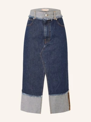 Marni Spódnica Dżinsowa blau
