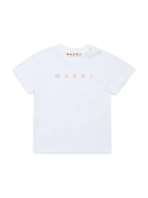 Marni t-shirt bawełniany dziecięcy MT276B T-SHIRT