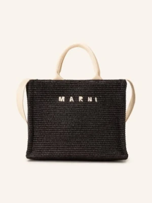 Marni Torba Shopper Basket Small schwarz