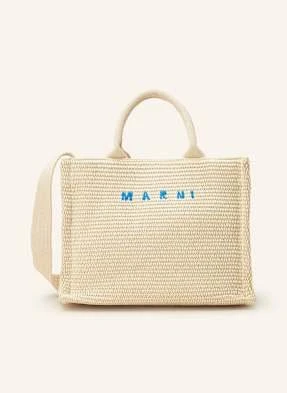 Marni Torba Shopper Basket Small weiss