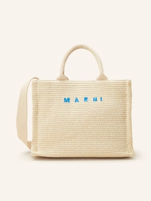 Marni Torba Shopper Basket Small weiss